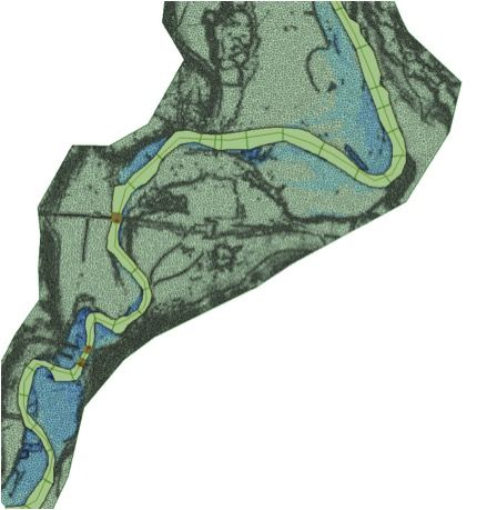 modélisation couplée 1D/2D
